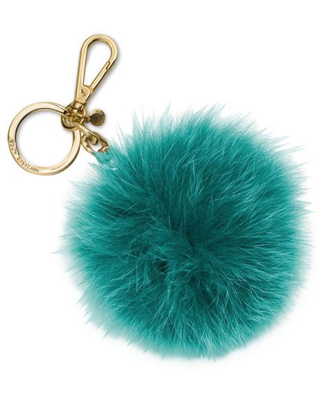 michael kors pom pom keychain black|Amazon.com: Michael Kors Pom Pom Key Chain.